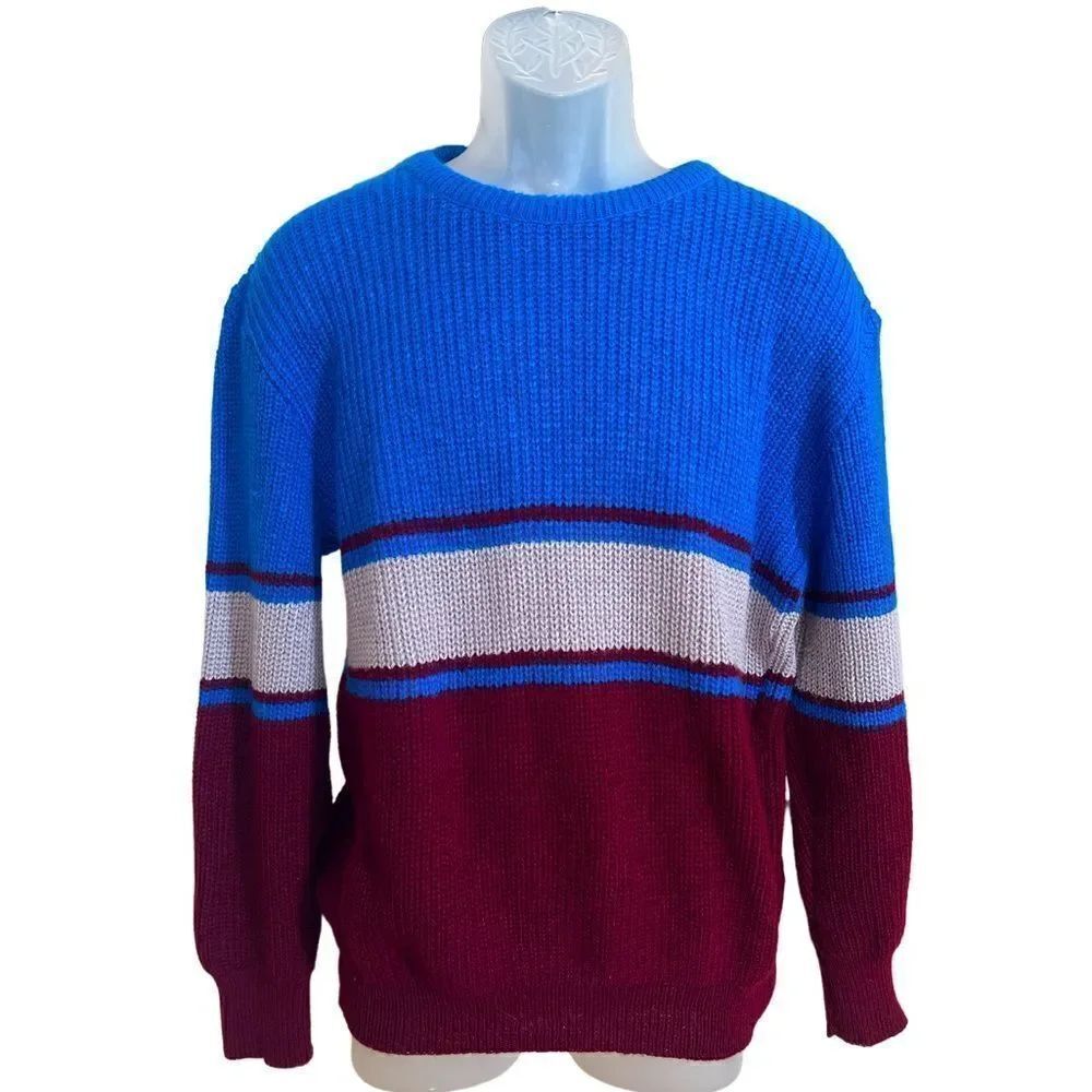 Men’s L Vintage Made in the USA Scandia Ski Sweater